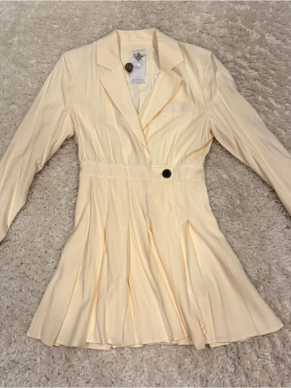 DANIELLE BERNSTEIN Blazer Tennis Dress
